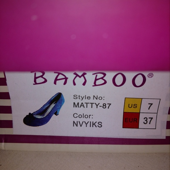 Blue suede shoes - Picture 4 of 5